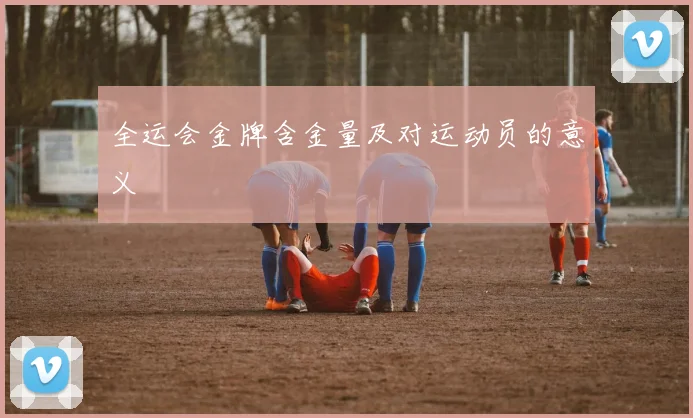 全运会金牌含金量及对运动员的意义